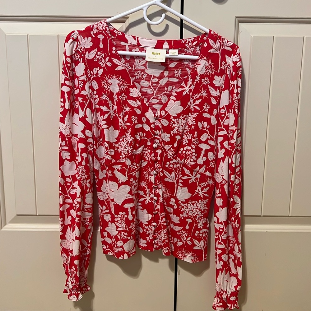 Anthropologie Blouse🍄